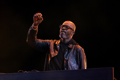 HALLANDALE, FLORIDA - JANUARY 25: Black Coffee performs during Pegasus World Cup 2025 at Gulfstream Park on January 25, 2025 in Hallandale, Florida. (Photo by Alexander Tamargo/Getty Images for Pegasus World Cup 2025)
