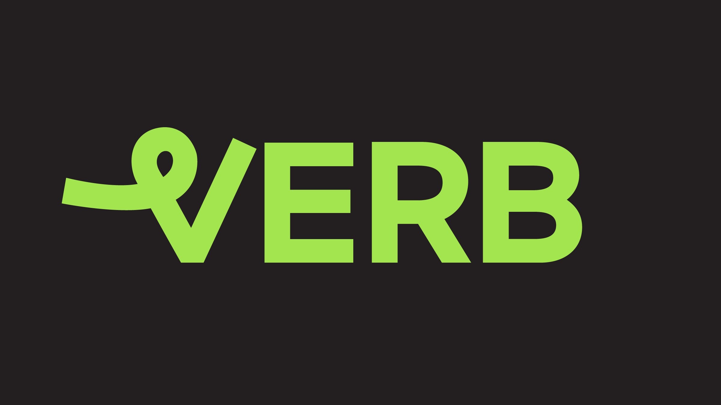 VERB Unveils Dynamic Rebrand to Usher In Its Next Era