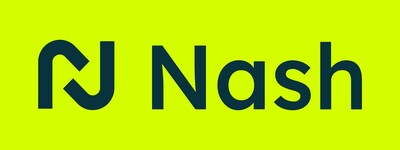 Nash logo on a bright yellow-green background