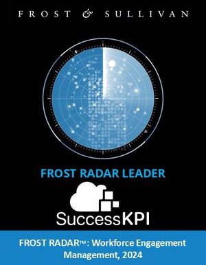 SuccessKPI Recognized as a Leader of the Frost Radar™: Workforce Engagement Management (WEM) for Second Consecutive Year