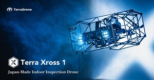 Terra Drone Launches Japan-Made Indoor Inspection Drone "Terra Xross 1"