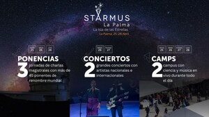 STARMUS ANUNCIA LA ESTUCTURA DEL PROGRAMA Y EL LINE-UP DE ARTISTAS DE STARMUS LA PALMA
