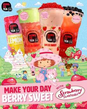KUNG FU TEA GETS "BERRY" SWEET WITH STRAWBERRY SHORTCAKE!