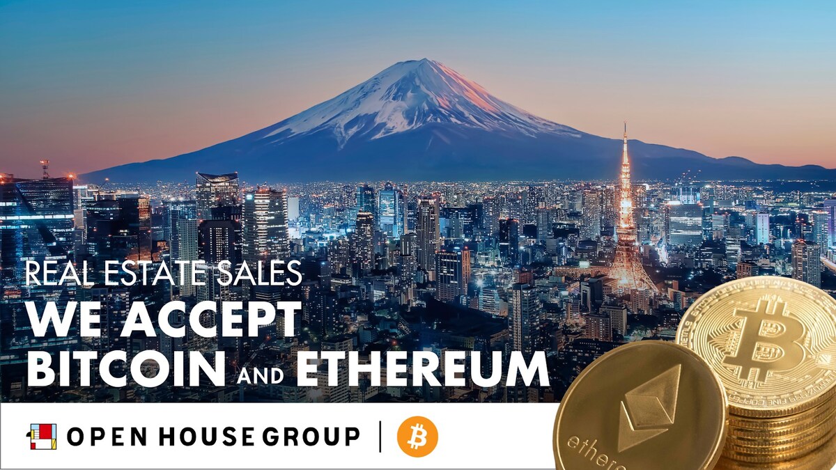 Open House Group Launches Real Estate Sales via Cryptocurrency