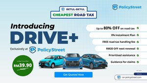 PolicyStreet Shifts Gears with Drive+ Membership, Fueling Big Savings for Malaysian Car Owners