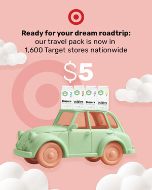 Parasol Co, the Softer, Drier, Comfier, Kinder Diaper Company, Expands Its Nationwide Presence to 1,600 Target Stores