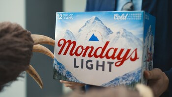 COORS LIGHT BRINGS CHILL TO SLOTH-LIKE “CASE OF THE MONDAYS” 
IN 2025 BIG GAME AD