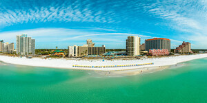 THE FIRST HILTON HOTEL OPENED ON THE GULF OF AMERICA WAS THE HILTON SANDESTIN BEACH GOLF RESORT & SPA