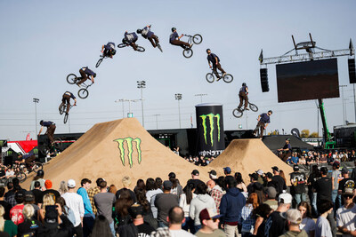 Monster Army's Kaden Stone Takes Second Place and Best Trick at the BMX Triple Challenge in Glendale