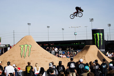 Monster Energy's Mike Varga Takes Third Place at the BMX Triple Challenge in Glendale