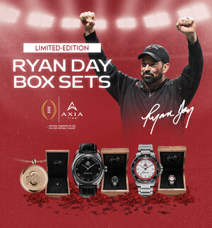 U.S. WATCHMAKER AXIA TIME UNVEILS RYAN DAY AUTOGRAPHED BOX SET AND NATIONAL CHAMPIONS COLLECTION TO CELEBRATE OHIO STATE'S NINTH NATIONAL TITLE