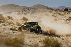 RZR FACTORY RACING'S BROCK HEGER CONTINUES HISTORIC STREAK BY WINNING KING OF THE HAMMERS DESERT CHALLENGE FOR THE SECOND STRAIGHT YEAR