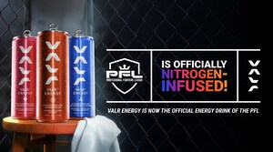 PROFESSIONAL FIGHTERS LEAGUE ANNOUNCES VALR ENERGY AS NEW ENERGY DRINK PARTNER IN THE U.S.