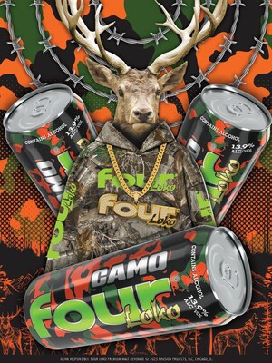 FOUR LOKO GOES WILD IN NEW CAMPAIGN; INTRODUCES CAMO FLAVOR FOR 2025 LOKO SEASON