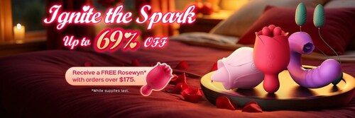 playing with a rose toy Rose Toy for Woman Vibrating - Rose Stimulator with 10 Modes, Personal  Massager main image 1