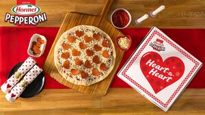 HORMEL® PEPPERONI IS SPREADING THE LOVE THIS VALENTINE'S DAY WITH LIMITED EDITION HEART-TO-HEART PIZZA KITS