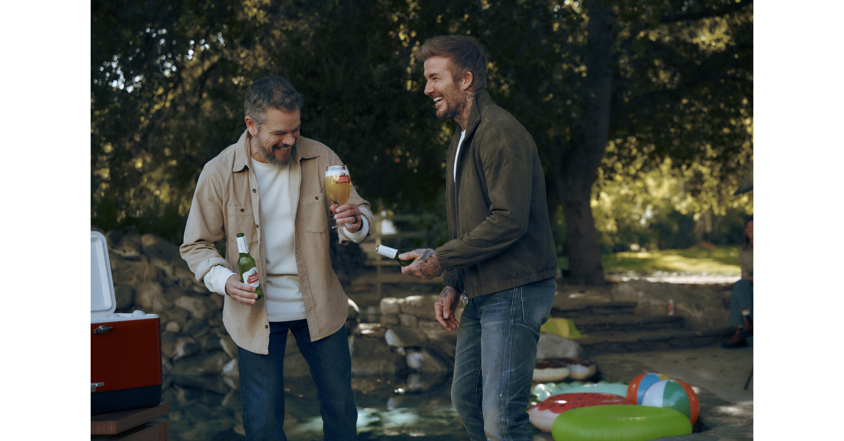 STELLA ARTOIS TAPS DAVID BECKHAM AND MATT DAMON TO BRING PEOPLE TOGETHER  
