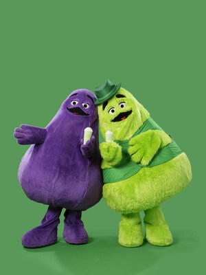 McDonald's® Shamrock Shake® Honors Ronald McDonald House Charities® (RMHC®) with a Special Grimace Family Reunion