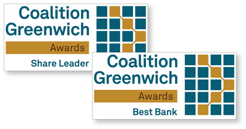 Coalition Greenwich Awards: Share Leader and Best Bank