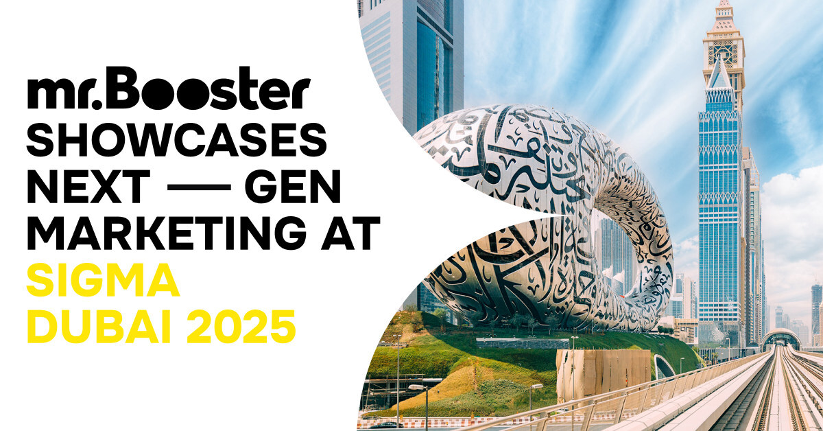 mr.Booster to Showcase Innovative Digital Marketing Solutions at SIGMA Dubai 2025