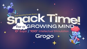 Grogo Launches an Innovative App that Transforms Screen Time into Brain-Boosting Breaks for Kids