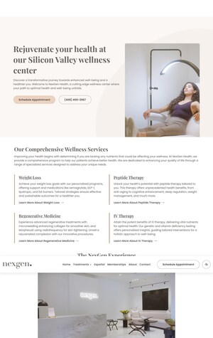 NexGen Health Introduces Niagen Plus IV Therapy: Revolutionizing Cellular Health and Anti-Aging in Silicon Valley
