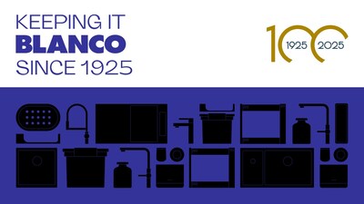 BLANCO marks 100th anniversary with a refreshed brand identity.