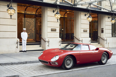 The 1964 Ferrari 250 LM at The Peninsula Paris (PRNewsfoto/The Peninsula Hotels)