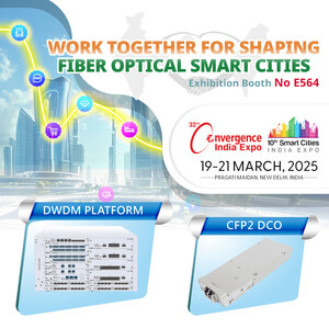 FICER Unveils the latest OTN DWDM Transmission Platform and Advanced Fiber Optic Solutions at Convergence India 2025