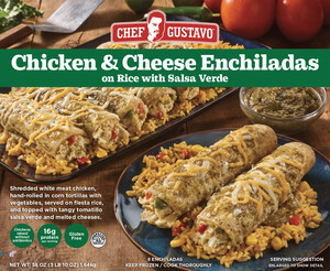Baja Foods Launches "Chef Gustavo" Today, Bringing Chicken &amp; Cheese Enchiladas at Midwest Costco Stores