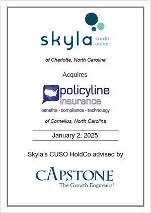 Capstone Strategic Advises Skyla Financial Solutions on the Acquisition of Policyline Insurance