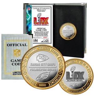 Sports Fanz Releases The Official Super Bowl LIX Flip Coin: A Historic Piece of the Game, Now Available for Fans