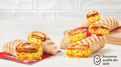 Tim Hortons offre maintenant des œufs brouillés fraîchement cassés 100 % d'ici!