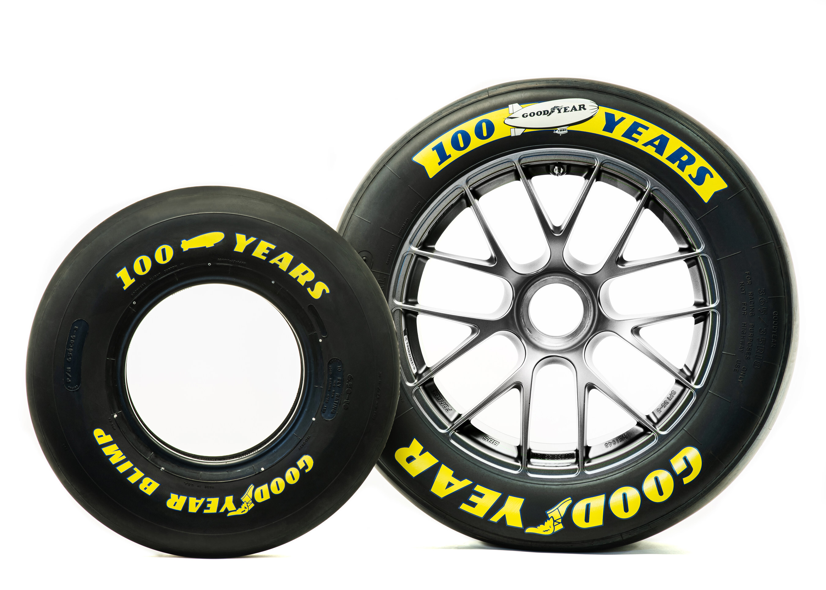 Goodyear Unveils a Blimp-themed Sidewall Design for the Goodyear 