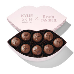 See's Candies and Kylie Cosmetics Collaborate to Celebrate the Launch of Kylie Skin's New Toasted Marshmallow Lip Butter