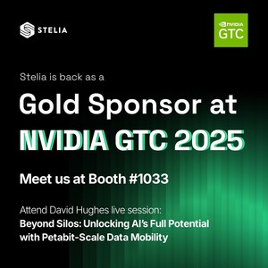 Stelia Announced as Gold Sponsor for NVIDIA GTC, Showcasing Hyperband and Leading AI Scalability Discussion