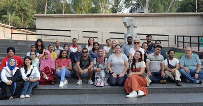 Helen Woodward Animal Center’s Humane Education program was instituted into four Indian schools on Martyrdom Day!