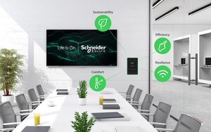 Schneider Electric Enhances Energy Management Controls and Capabilities with SpaceLogic™ Touchscreen Room Controller