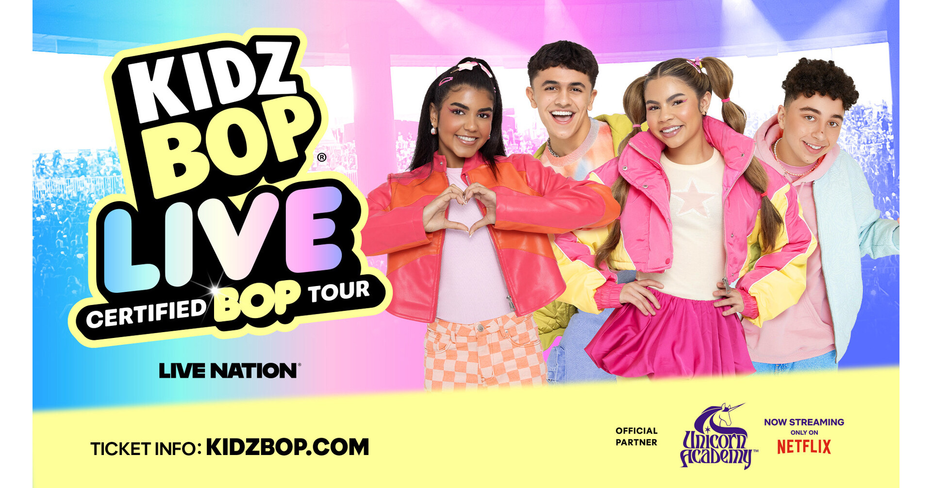 KIDZ BOP AND LIVE NATION ANNOUNCE 