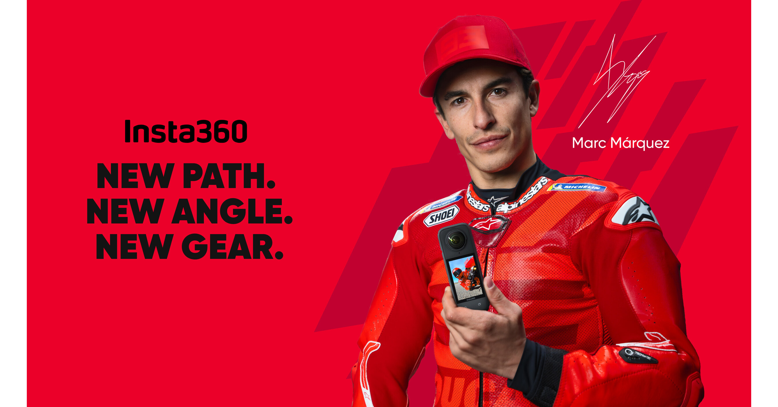 MotoGP Legend Marc Márquez Signs with Leading Action Camera Brand as New  Team Insta360 Ambassador