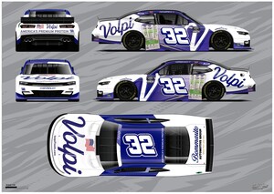 Volpi Foods Renews NASCAR Team Partnership with Jordan Anderson Racing Bommarito Autosport for 2025 Season