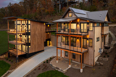 **Caption:** A stunning example of Red Tree Builders–Alair Asheville’s commitment to climate-responsive design. This high-performance, sustainable home seamlessly integrates with its mountain surroundings, optimizing natural light, energy efficiency, and durability—principles that Brandon Bryant will highlight at the 2025 International Builders’ Show. (Photo courtesy: Ryan Theede via Red Tree Builders-Alair Asheville)