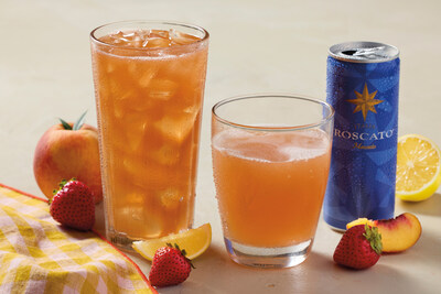 Inspired by the most craved fruit for spring, the new Strawberry Peach Lemonade and Spritzer, make the perfect refreshing seasonal beverage.