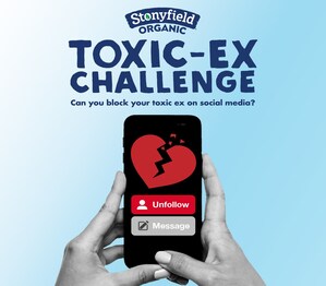 Stonyfield Organic Doubles Down on the Fight Against Toxins with New Valentine's Day Challenge Aimed at Helping People Remove Toxic Relationships