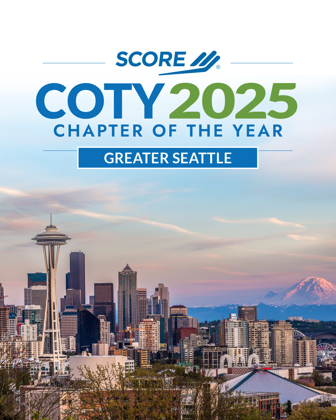 SCORE Greater Seattle Receives National Chapter of the Year Award for Outstanding Service to Small Businesses
