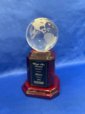 Alsco Uniforms Named the 2025 Clean Air Award Recipient