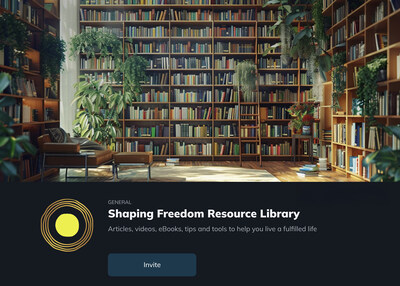 Shaping Freedom Wellness Community Resource Library