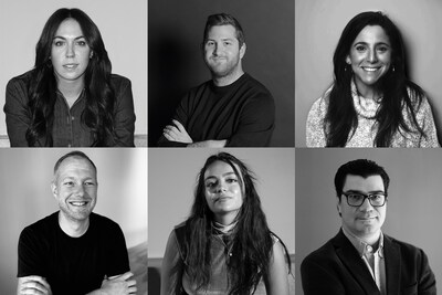 Top, from left to right: Sarah Sharp, Ben Kravitz, Danielle Parkes; Bottom, from left to right: Jake Doran, Madeline Mulvey, Carlo Montagnino