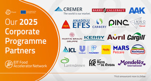 EIT Food Accelerator Network announces its 2025 Corporate Programme Partners to drive innovation and food system transformation
