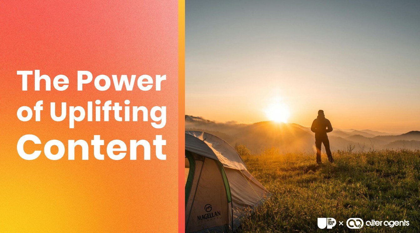 Consumers Seek Uplifting Content Amid Growing Digital Negativity, According to Upworthy and Alter Agents Study